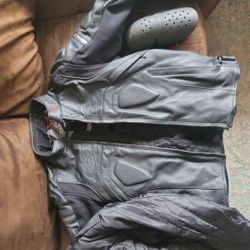 Alpinestars Leather Jacket Size Small