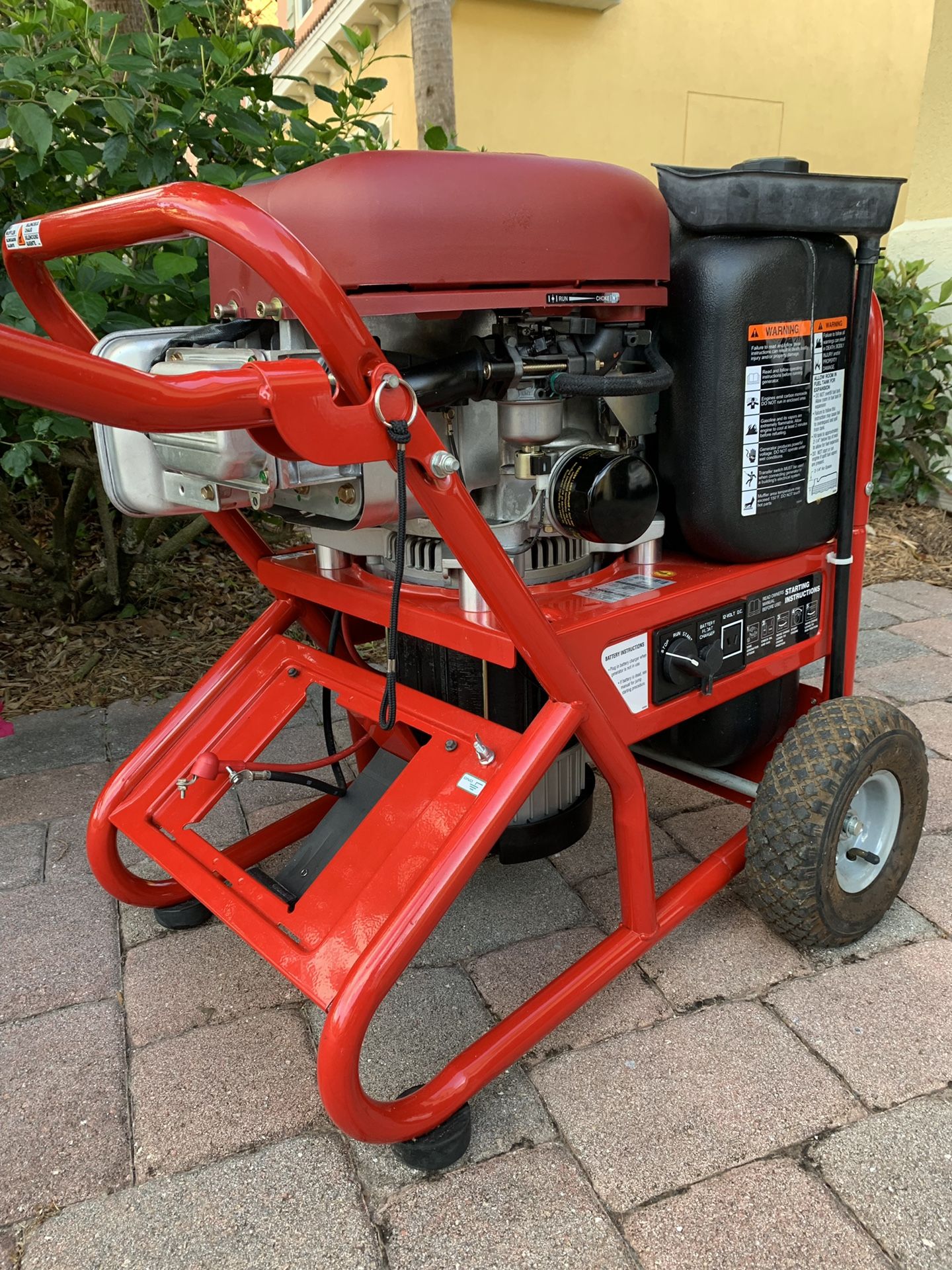 Troy Bilt Generator (Electric Start). 7800 Watt. Like New 785 for Sale