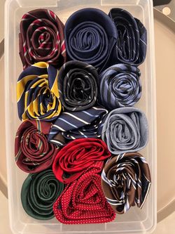 Men’s Tie Lot - 12 Dress Ties