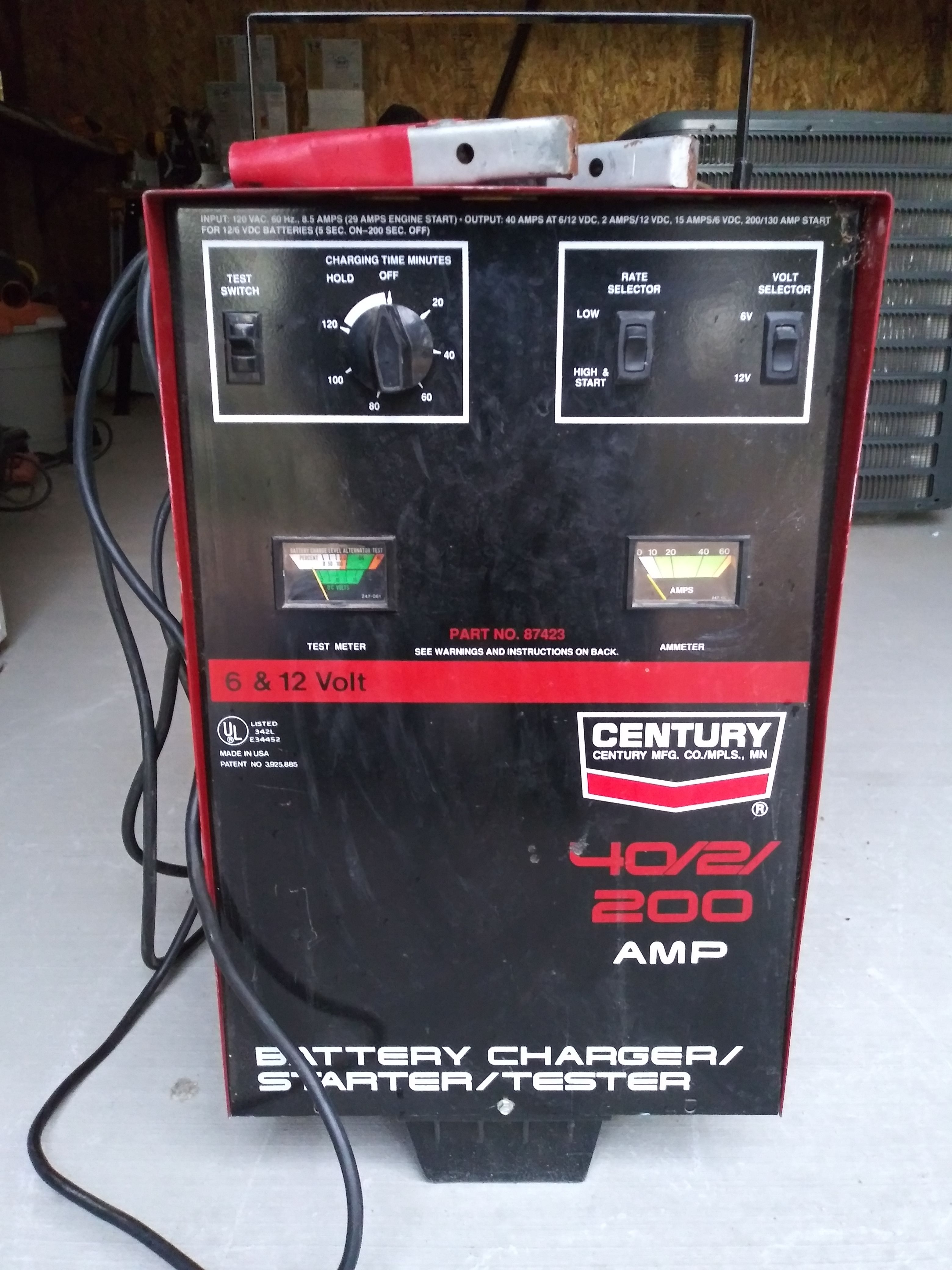 Century 87423 Automotive Battery Charger Starter Tester Like New for Sale in Las Vegas, NV