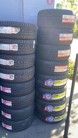 TIRES IN STOCK: ALL SEASON, SUMMER TIRES, SPORT TIRES, TRUCK ALL TERRAIN & MORE
