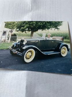 Cover Only.   1930 Model A Ford Roadster
