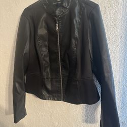 Black Leather Jacket 
