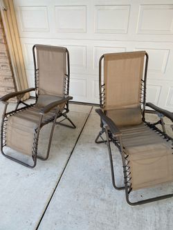 PAIR OF CHAISE LOUNGES