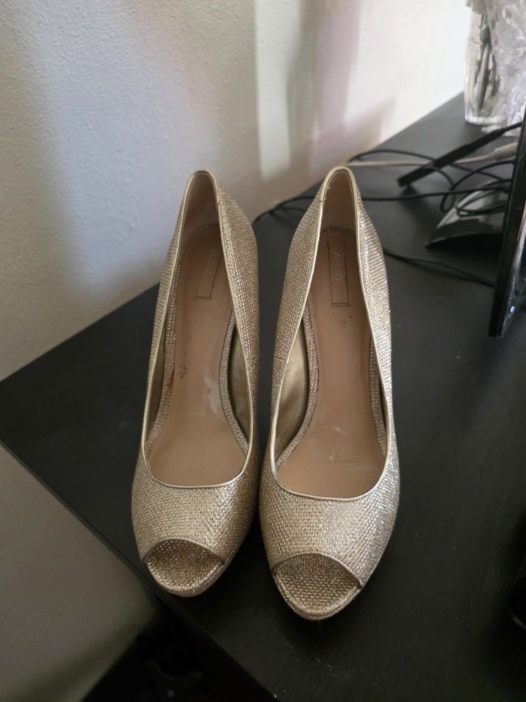 Evening Gown With Matching Shoes