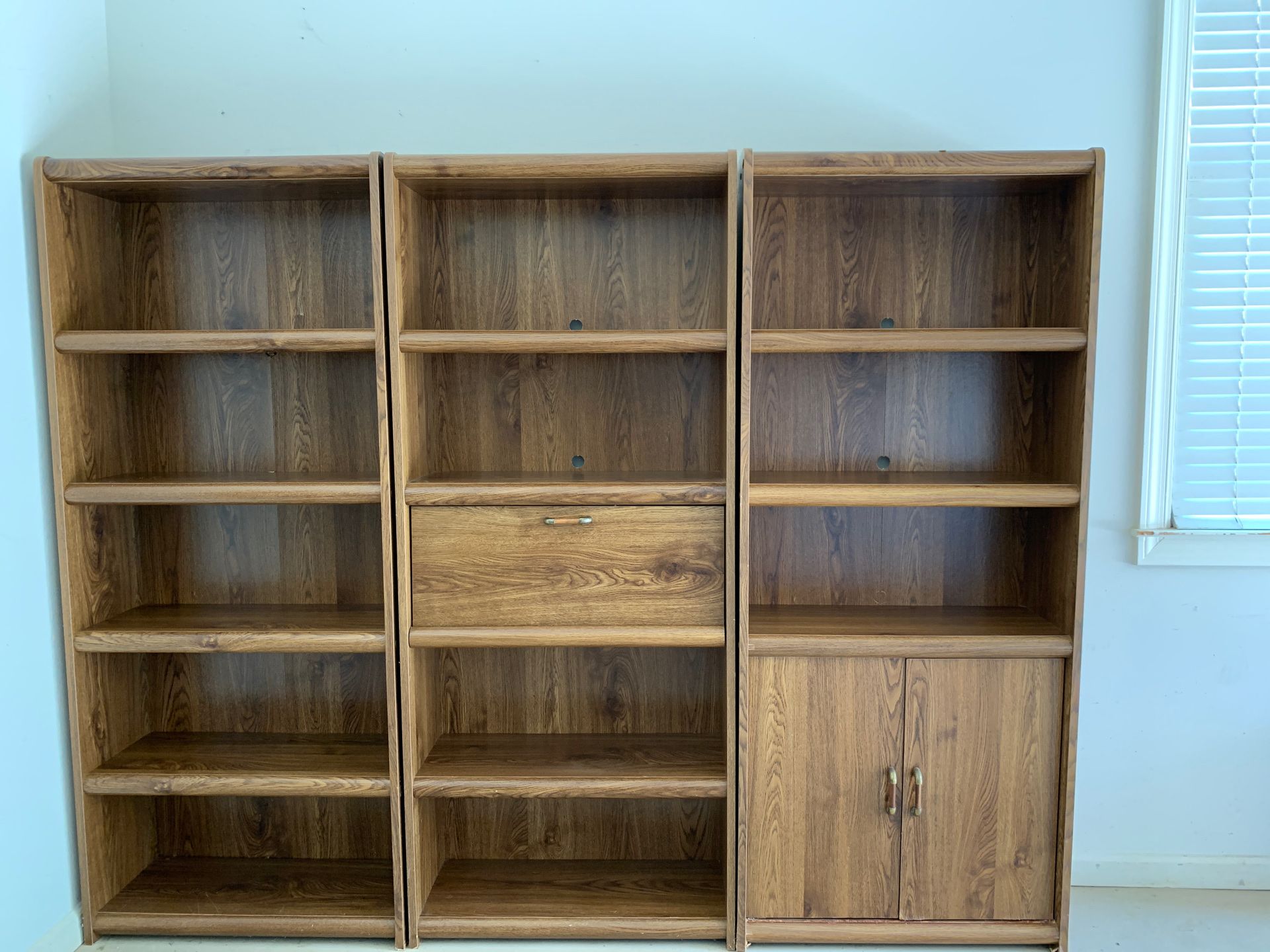 3 Bookcases (Sauder?)