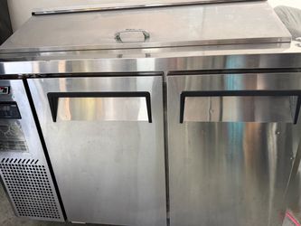 48” commercial prep cooler