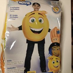New Brand New The Emoji Movie Gene Child Costume Kids Tunic Official