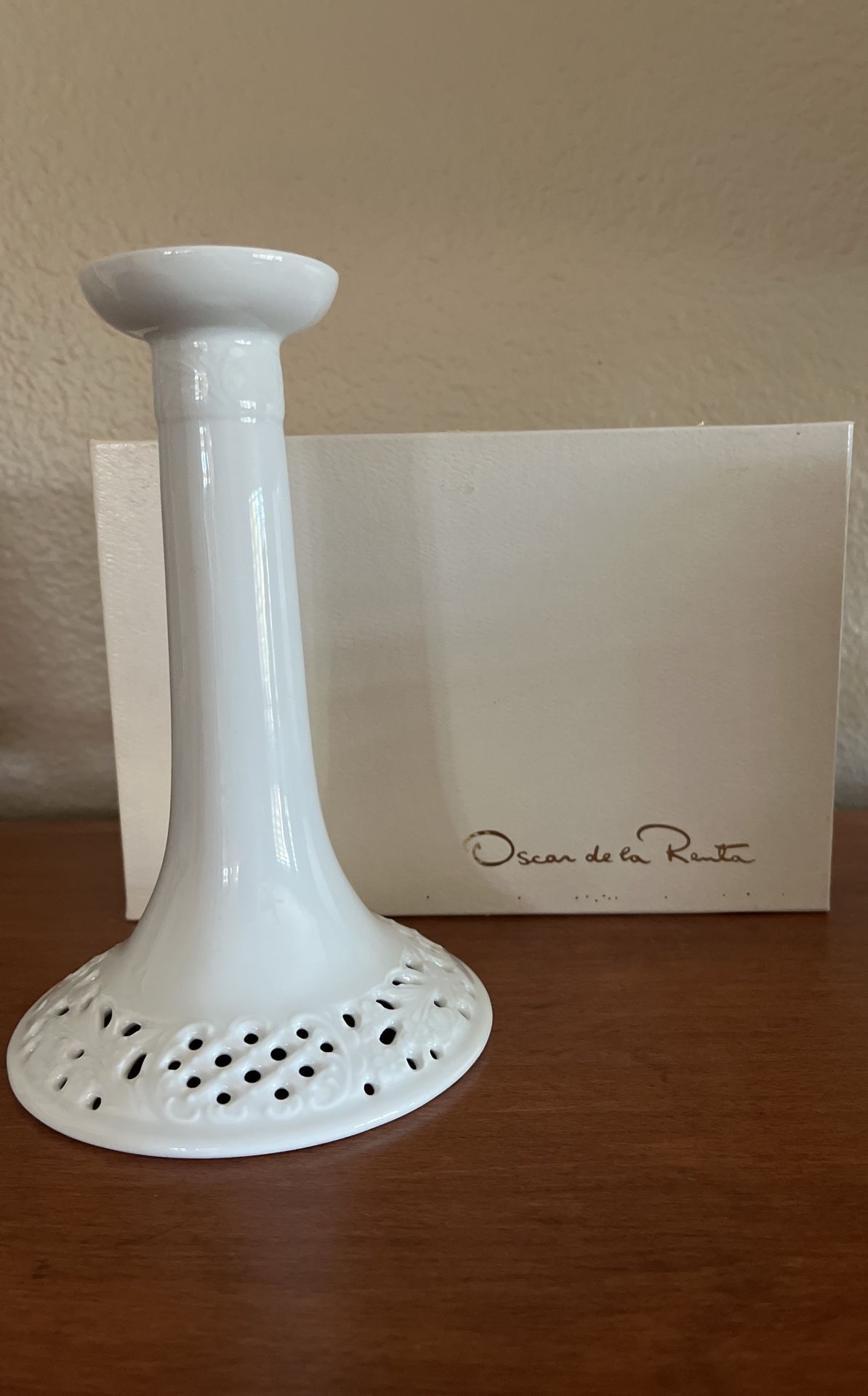 Vintage Oscar de la Renta Candlestick Holders