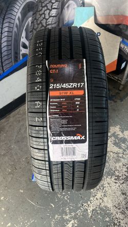 215/45ZR17 Crossmax Touring CT-1 Tires with free Installation