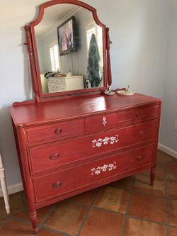 Shabby Chic Wood Dresser