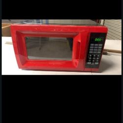 Red Small N Compact Used Microwave $49.99 Firm 