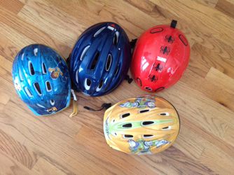 4 Helmets