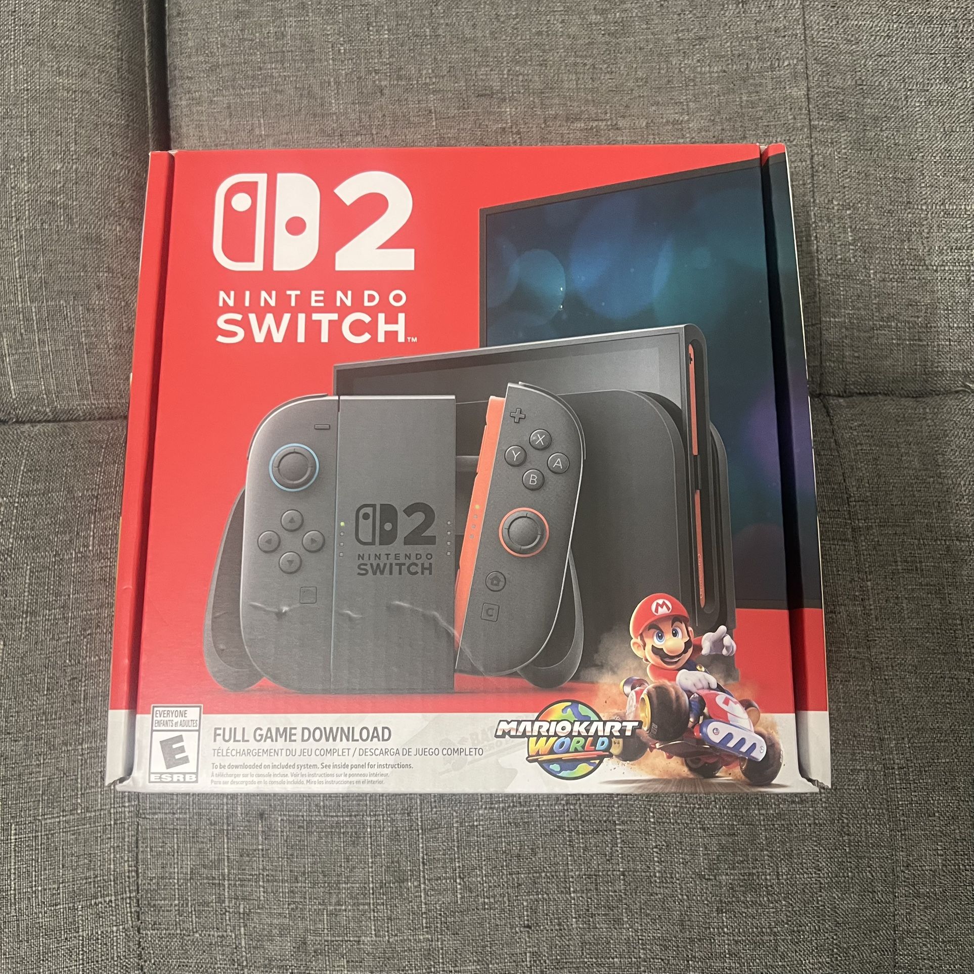 Nintendo Switch 2 MarioKarts World Console Bundle (contact info removed) US Plug