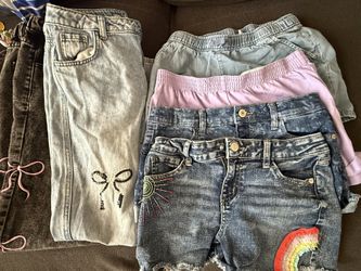 Girls Size 10/12 Shorts/bathing Suits