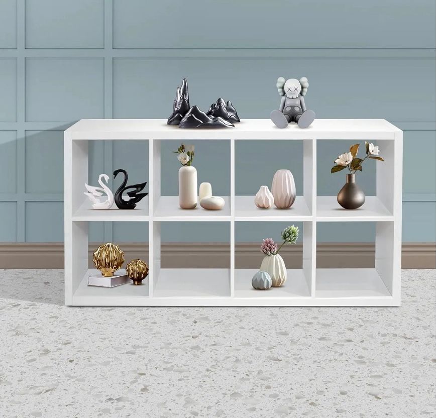 White Bookshelf