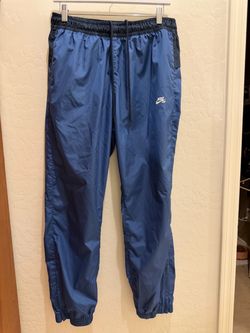 Nike SB Blue Windbreaker Track Pants SIZE M