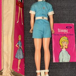 Vintage 1960’s Tammy doll with Box and Red Carrying Case