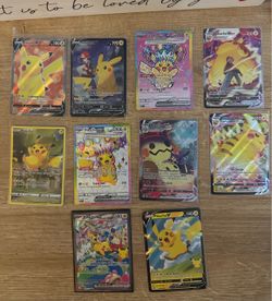 POKEMON Pikachu Cards for Sale