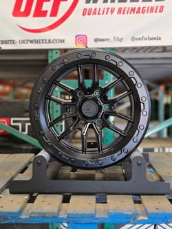 Brand New Wheels (4) Lock Offroad Krawler (17x9) (6x139.7) (Set of 4) ($859)
