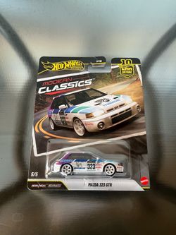 Hot Wheels Premium Mazda 323 GTR - 1:64 Diecast Car Culture Modern Classics