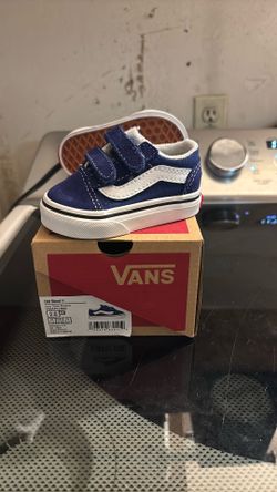 Vans Old School V Blue Size 2