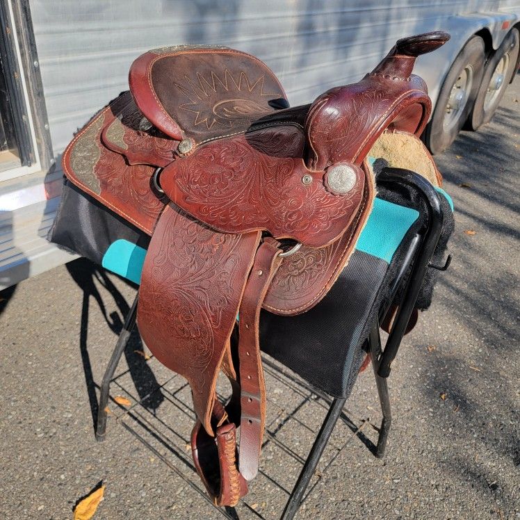 14 Inch Western Saddle 