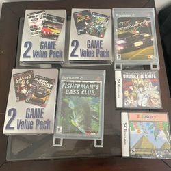Brand New Never Been Opened Ps2 Games And Nintendo Ds
