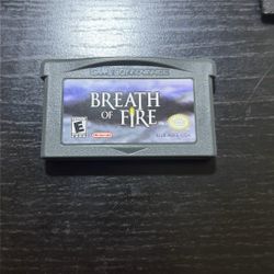 breath of fire for gba 