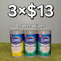 3/85 Wet Wipes 