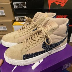 Nike SB Zoom Blazer Mid Sashiko Sesame