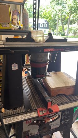 Craftsman Router Table 925560 with Craftsman Router Model (contact info removed)40 – Complete Setup