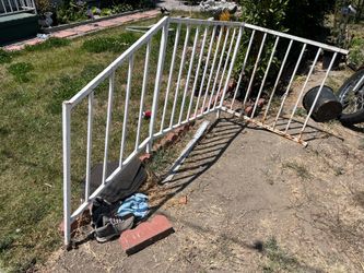 Wrought iron hand rail