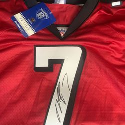 Michael Vick Signed & Numbered Special Edition Reebok Jersey