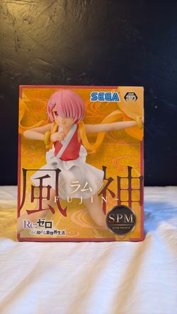 Re Zero Starting Life in Another World God of Wind Fujin Ver Ram Figure SEGA