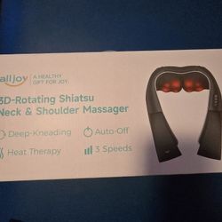 3D-rotating Shiatsu Neck & Shoulder Massager