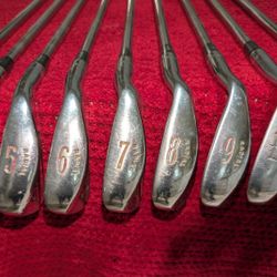 Classic 1983 Ben Hogan Radial Iron Set 