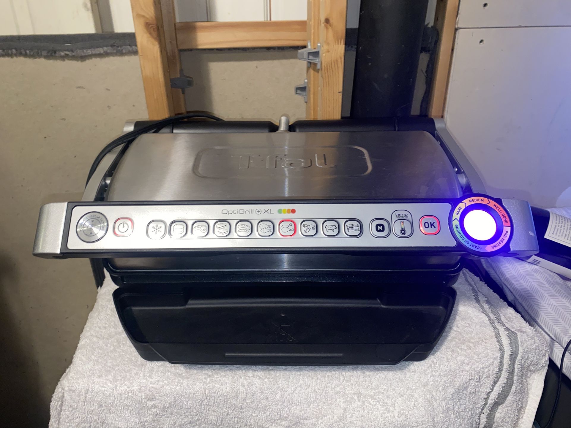 **$75 obo** T-FAL Optigrill XL Smart Indoor Grill New Without Box