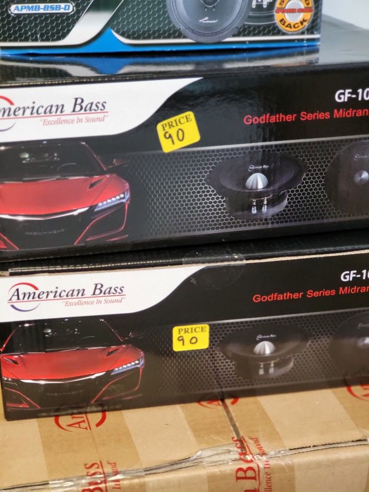 American Bass Gf 10" New