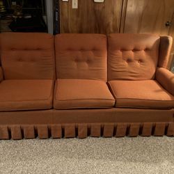 Couch:  81” Long, Very Comfortable, Moving Must Sell