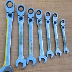 Craftsman Ratcheting Combination Wrench Set MADE IN USA