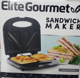 Elite gourmet sandwich maker