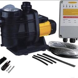 PWS Solar Powered Swimming Pool Pump (JP31-19/1200)