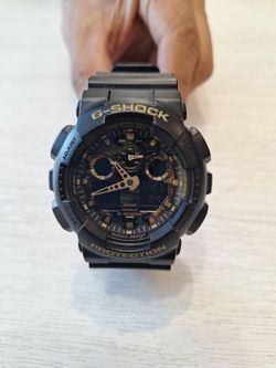 Casio G-Shock Ana-Digi Watch Black Camo