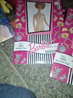 BARBIE UNOPENED PAPER DOLL SET