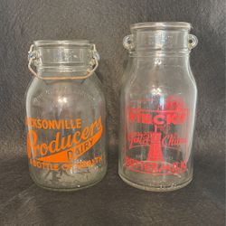 Two Gallon Milk Bottles