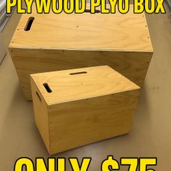 🧱 3-in-1 Wooden Plyo Box