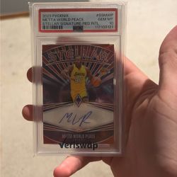 2023 Phoenix - Metta World Peace Stellar Signature Red PSA 10