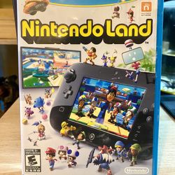 Nintendo Land (Wii U, 2012) Complete w/ Manual CIB Tested