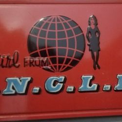 1960s Girl From Uncle License Plate